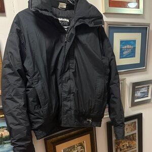 White Stag Men's Black Puffer Jacket